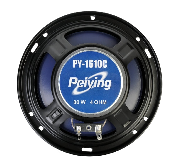 6,4palcové 80W dvoupásmové reproduktory do auta Peiying PY-1610C