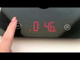 Digitální elektrická kuchyňská váha GreenBlue GB171 v černé barvě s funkci dovažování