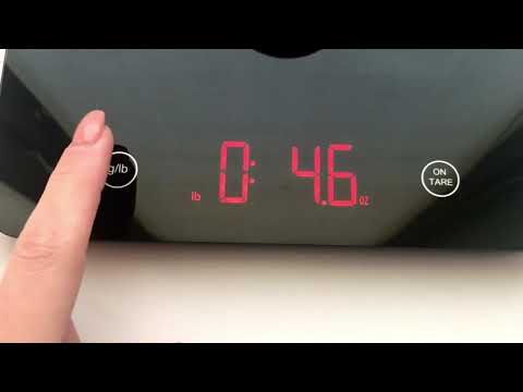 Digitální elektrická kuchyňská váha GreenBlue GB171 v černé barvě s funkci dovažování