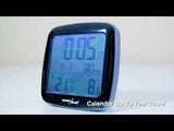 Bezdrátová meteorologická stanice s kalendářem DCB GreenBlue GB542, alarm