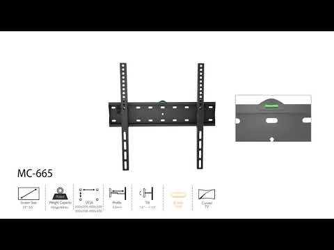 Držák pro TV 32-75'' barva černá Maclean MC-665  do 40 kg max VESA 400x400