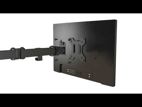 Dvojitý držák pro LCD monitory Maclean MC-754 13''-32'' max 8 kg VESA 75x75 a 100x100
